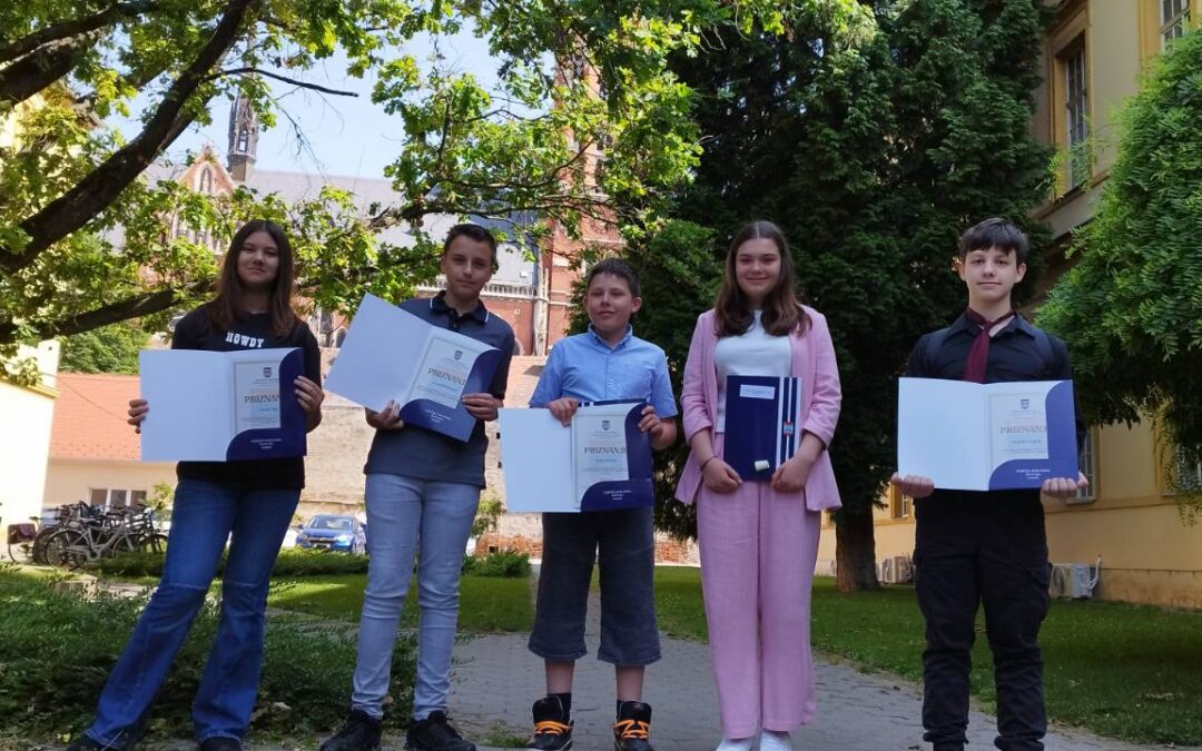 Svečana dodjela priznanja i pohvalnica kod županice Osječko-baranjske županije Nataše Tramišak