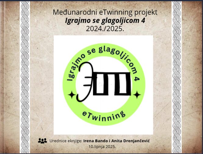 Zajednička knjiga eT projekta Igrajmo se glagoljicom 4