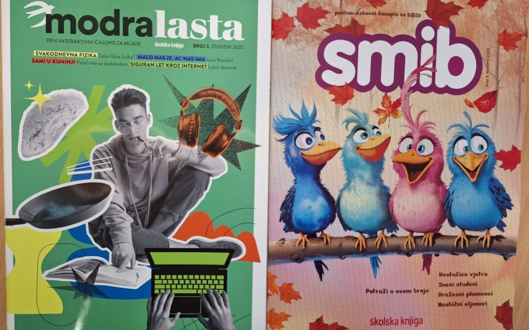 Dječji časopisi SMIB i Modra lasta