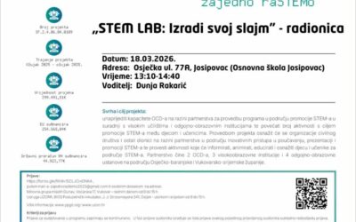 Radionice u okviru ciklusa “STEM LAB”