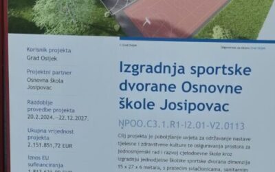 Izgradnja sportske dvorane Osnovne škole Josipovac